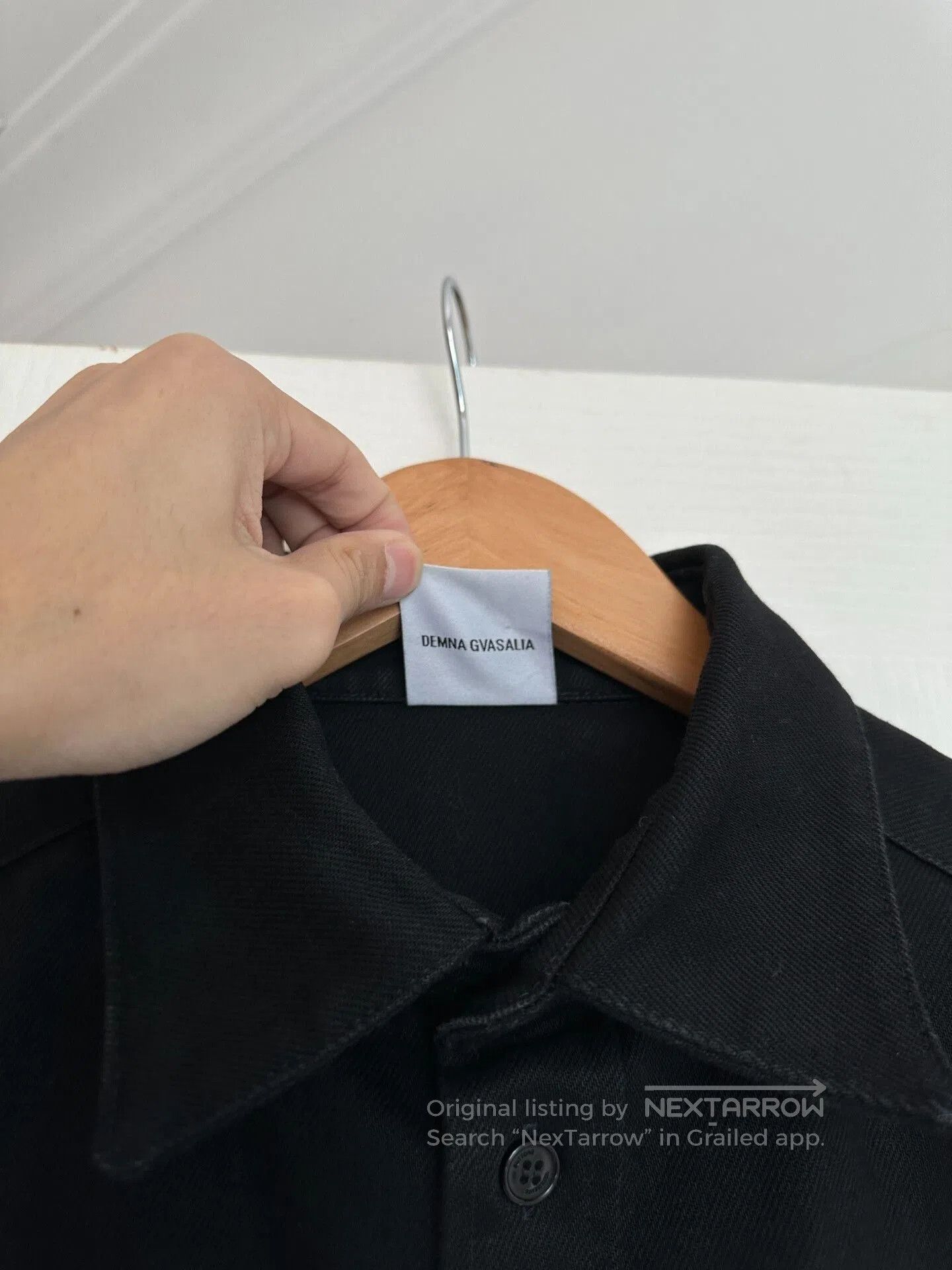 Vetements Vetements Denim Fringe Short Sleeve Shirt. Size US XS / EU 42 / 0 - 4 Thumbnail