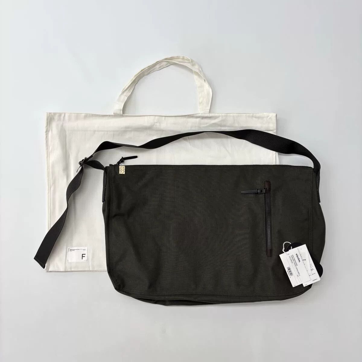Visvim SS24 Charlie II Shoulder Bag (M) Black | Grailed