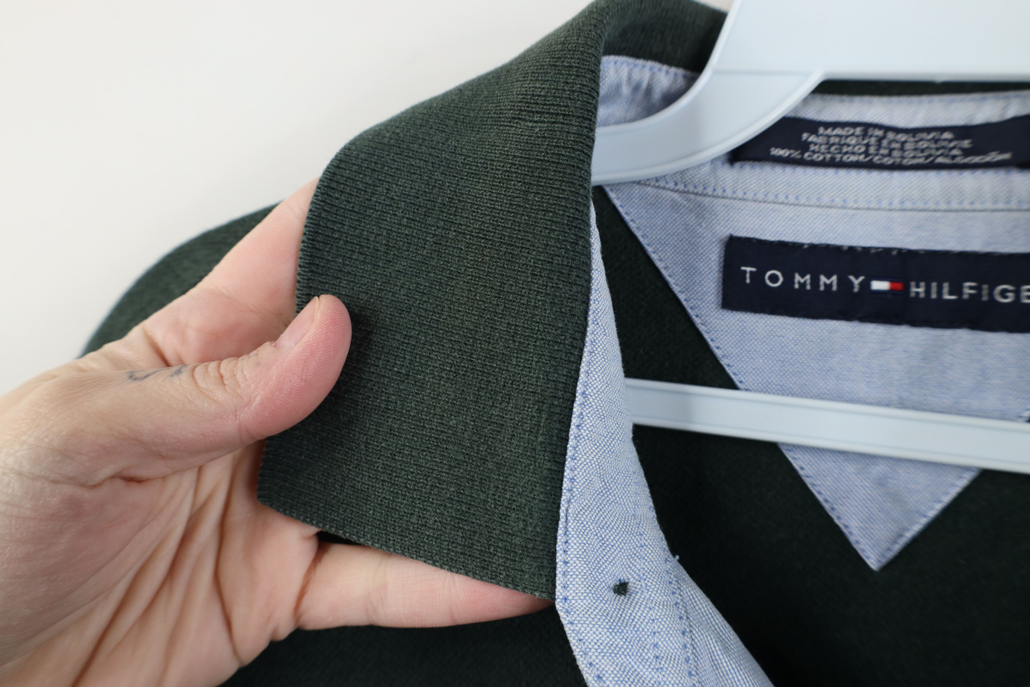 Tommy Hilfiger Vintage 90s Y2K Tommy Hilfiger Long Sleeve Rugby Polo Size US M / EU 48-50 / 2 - 7 Thumbnail