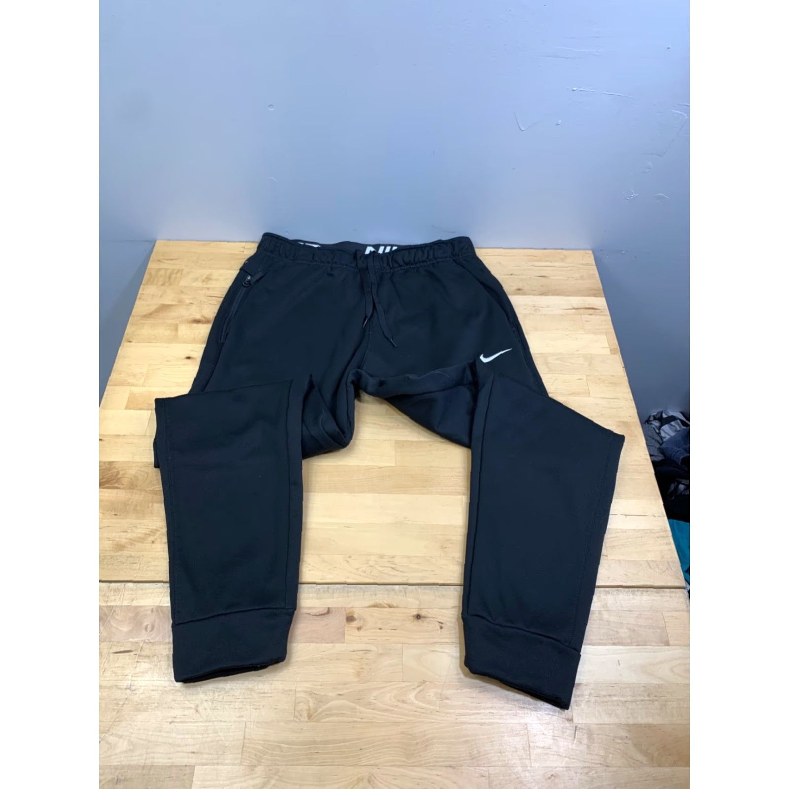 Nike Nike Therma Fit Joggers Mens M Black Casual Activewear Drawstring 12600 Size ONE SIZE - 3 Thumbnail