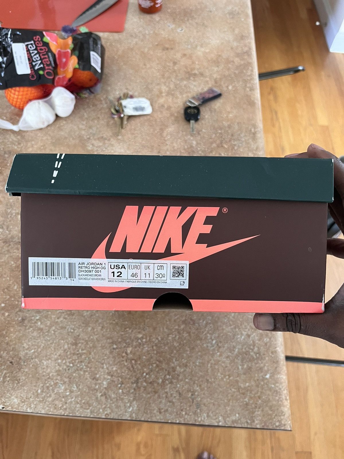 Jordan Brand Air Jordan 1 HandCrafted Size US 12 / EU 45 - 10 Thumbnail