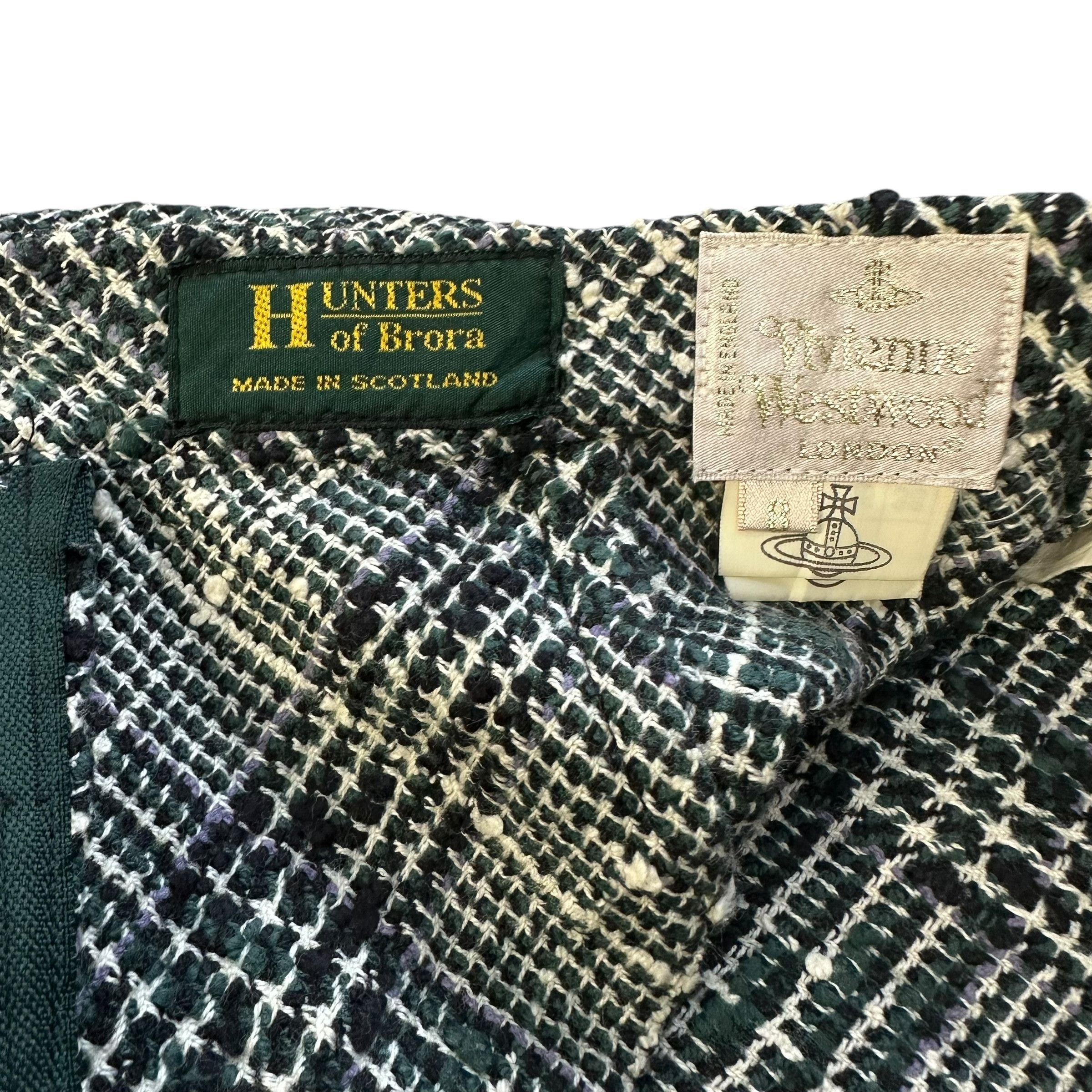 Seditionaries VIVIEN WESTWOOD X Hunter of Brora Fabric Skirts #A61-1403 Size 24" / US 00 / IT 34 - 5 Thumbnail
