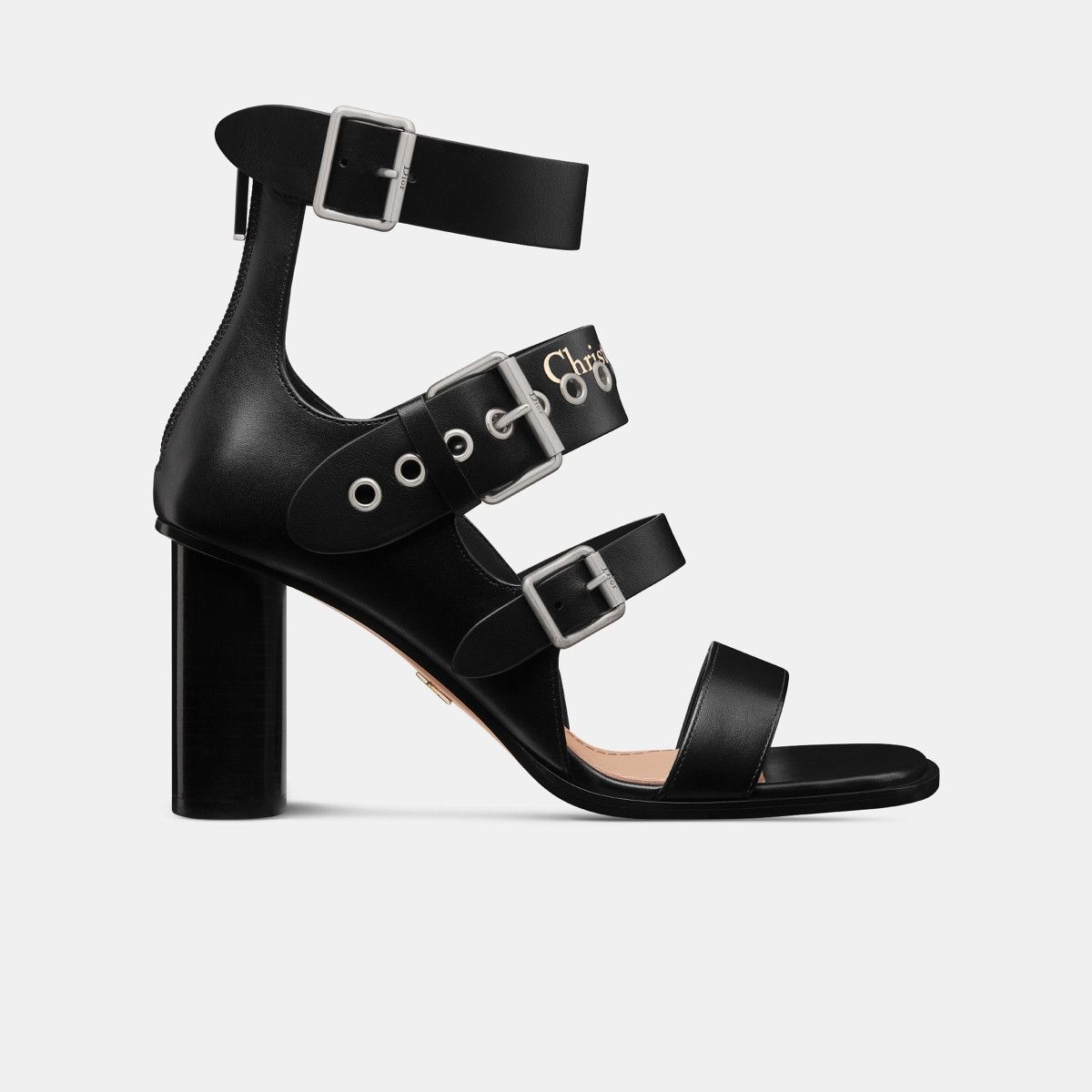 Dior o1bcso1str0226 Dior Punk Heeled Sandal in Black Size US 6 / IT 36 - 1 Thumbnail