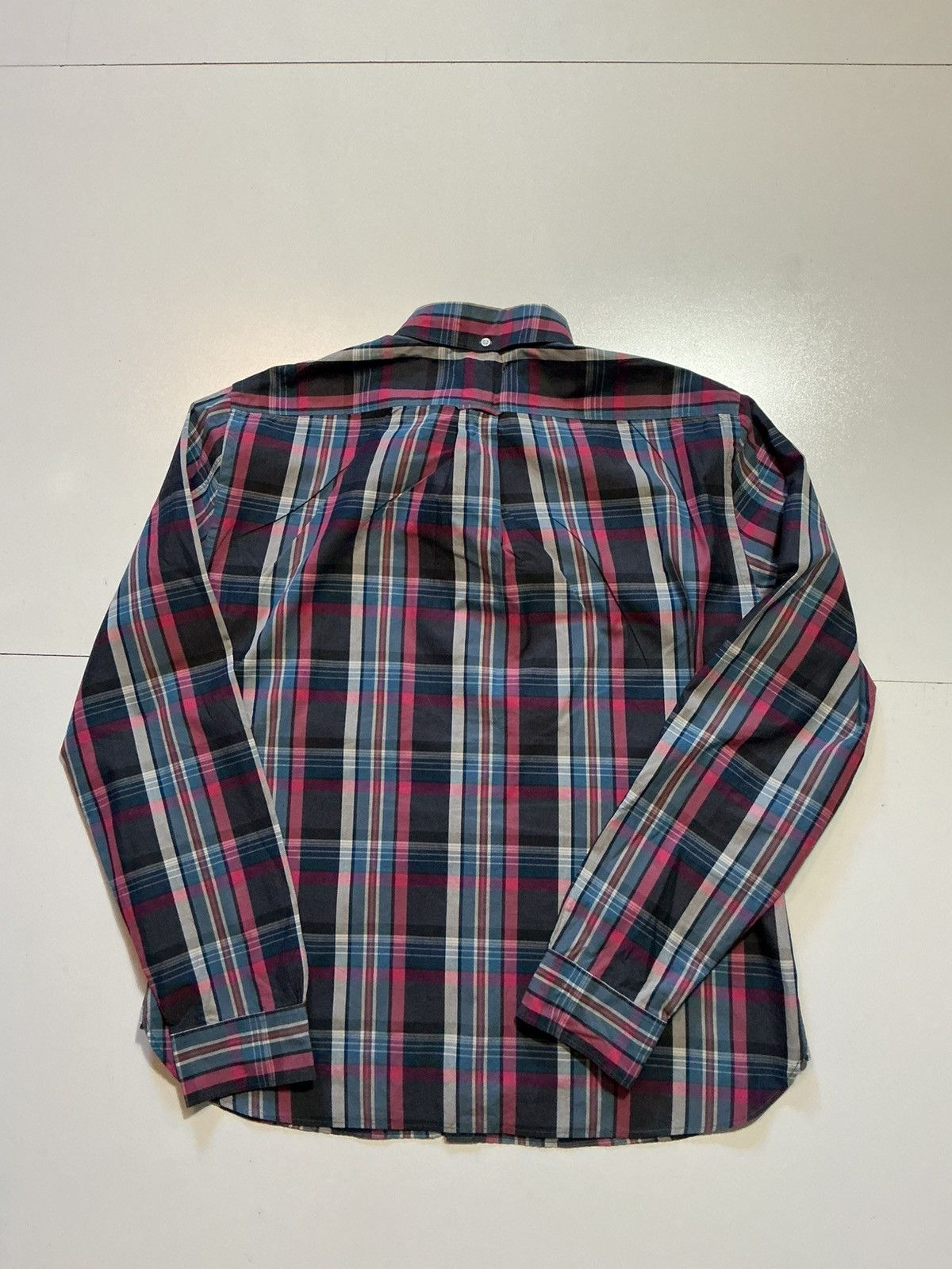 Todd Snyder Todd Snyder New York Tailored Plaid Pocket Button Shirt Size US L / EU 52-54 / 3 - 2 Thumbnail