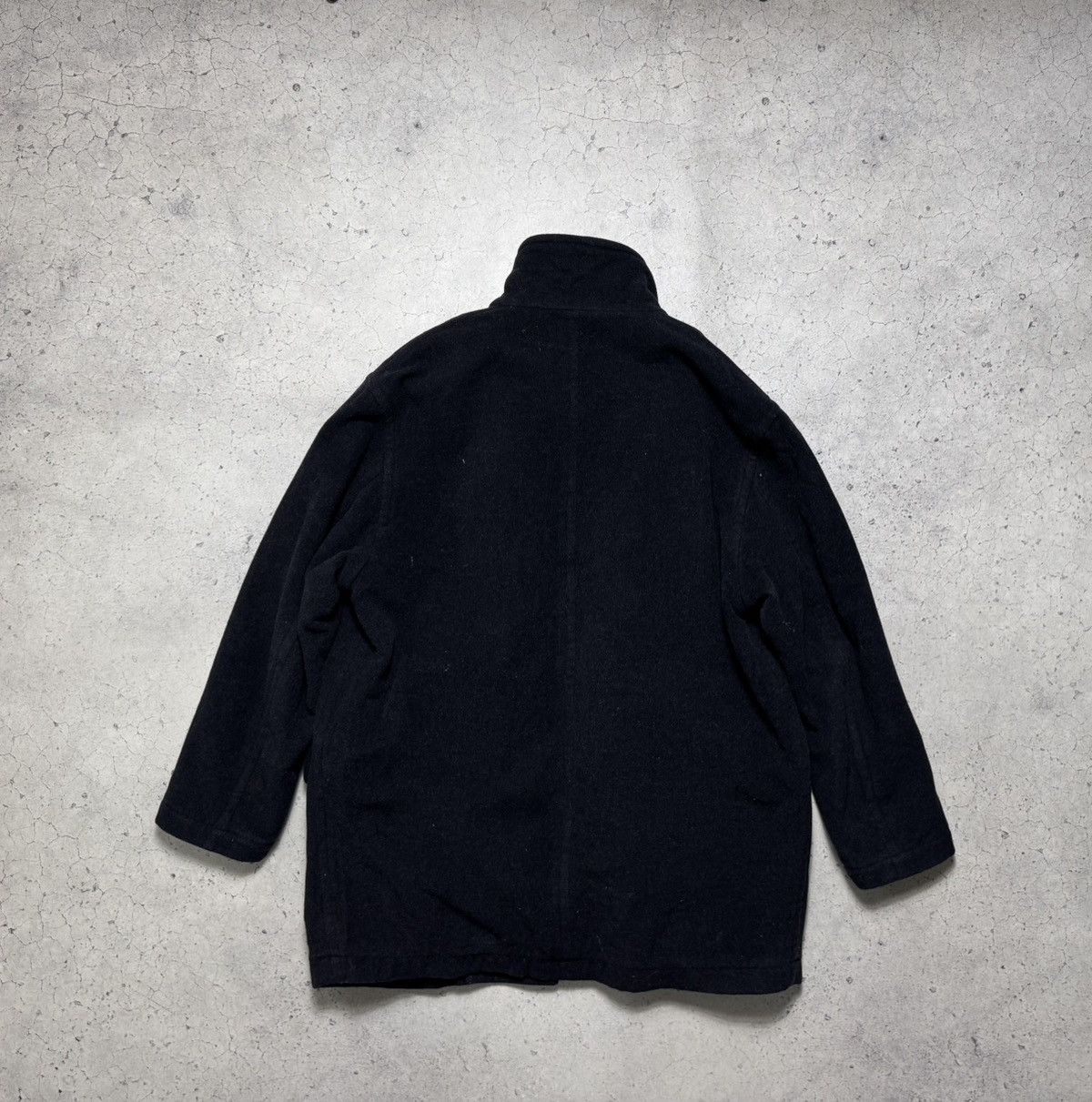 Hugo Boss Hugo Boss Wool Coat Jacket Black Vintage Size US XL / EU 56 / 4 - 13 Thumbnail