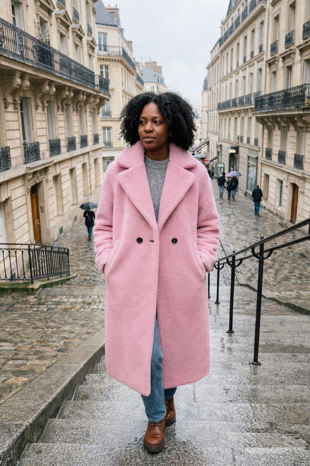 Other Cobalt Whisper Teddy Coat Pink Size ONE SIZE - 1 Thumbnail