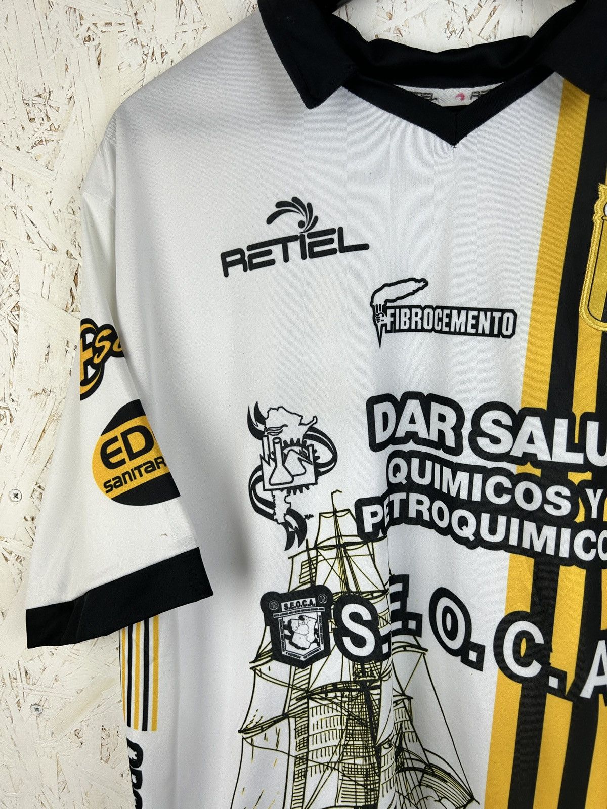 Other Retiel Club Almirante Brown 2018/19 Away Kit Soccer Jersey Size US L / EU 52-54 / 3 - 2 Thumbnail