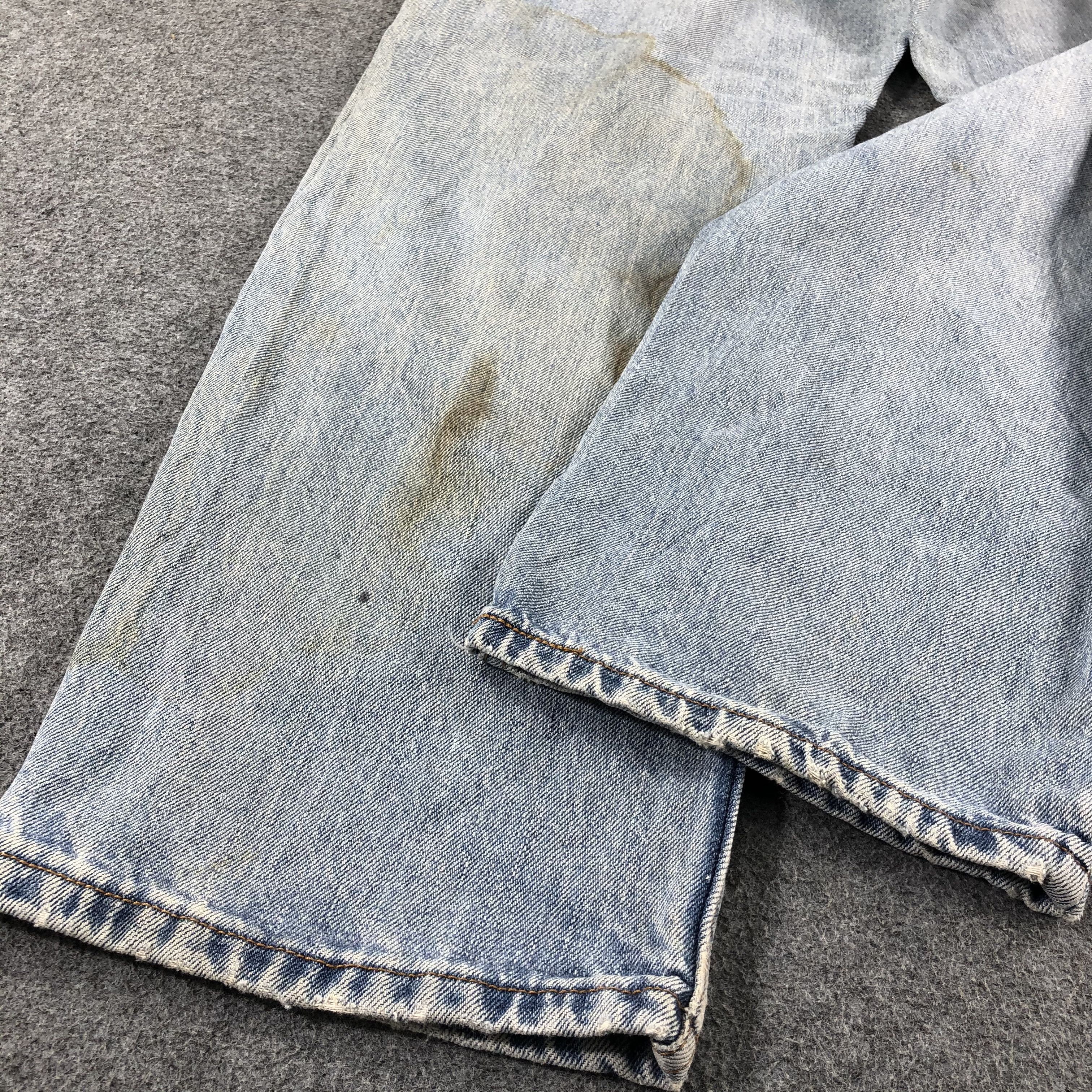 Levi's Vintage Blue Wash Levis 550 Jeans-J2358 Size US 32 / EU 48 - 6 Thumbnail