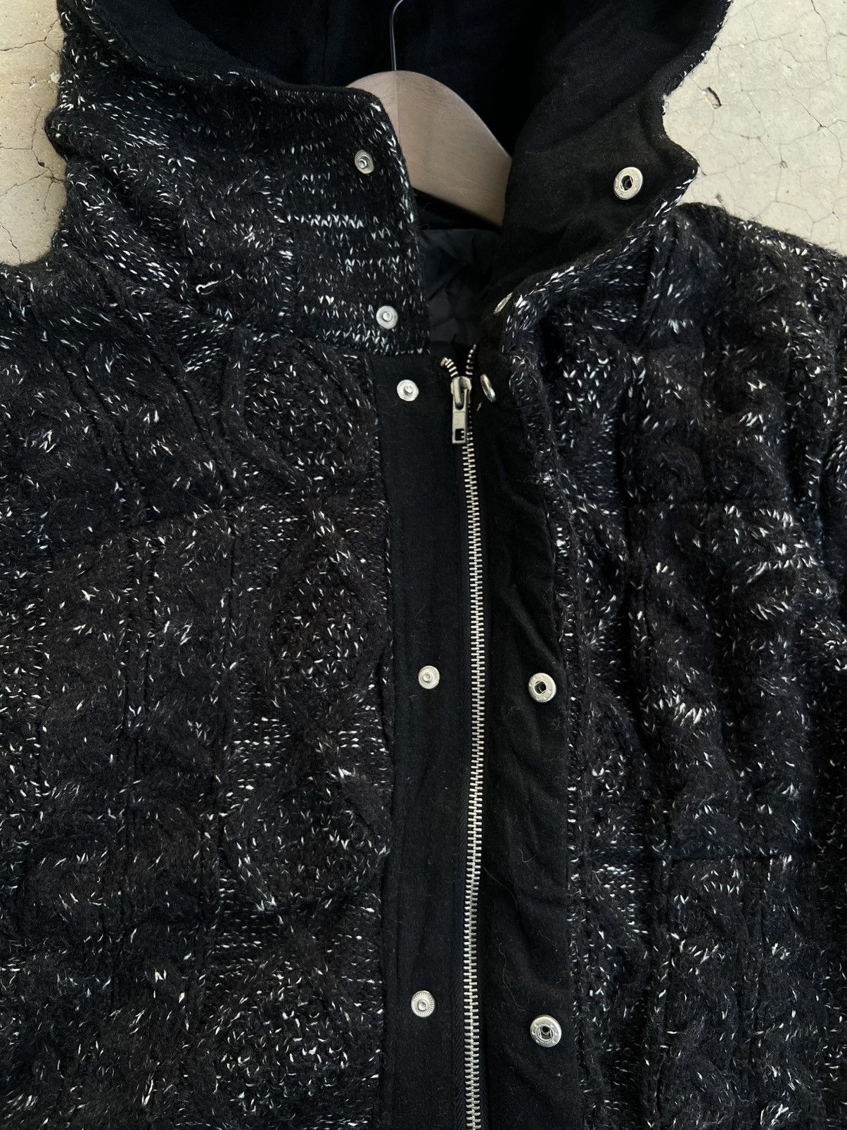 Le Grande Bleu (L.G.B.) Vintage Bearning Sho Hooded Tweet Jacket Size US L / EU 52-54 / 3 - 3 Thumbnail
