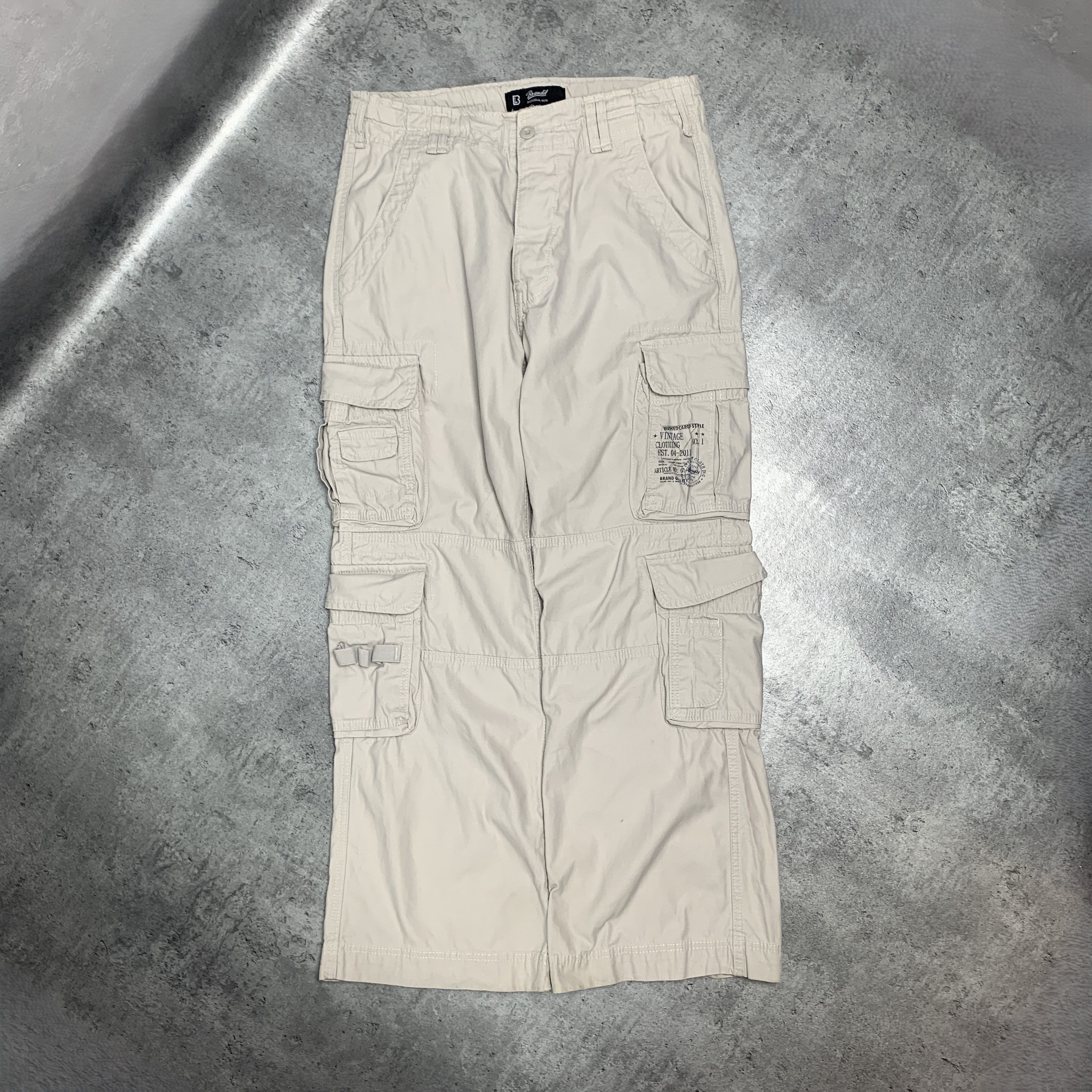 Brandit Brandit cargo beige pants - M Size US 34 / EU 50 - 1 Thumbnail