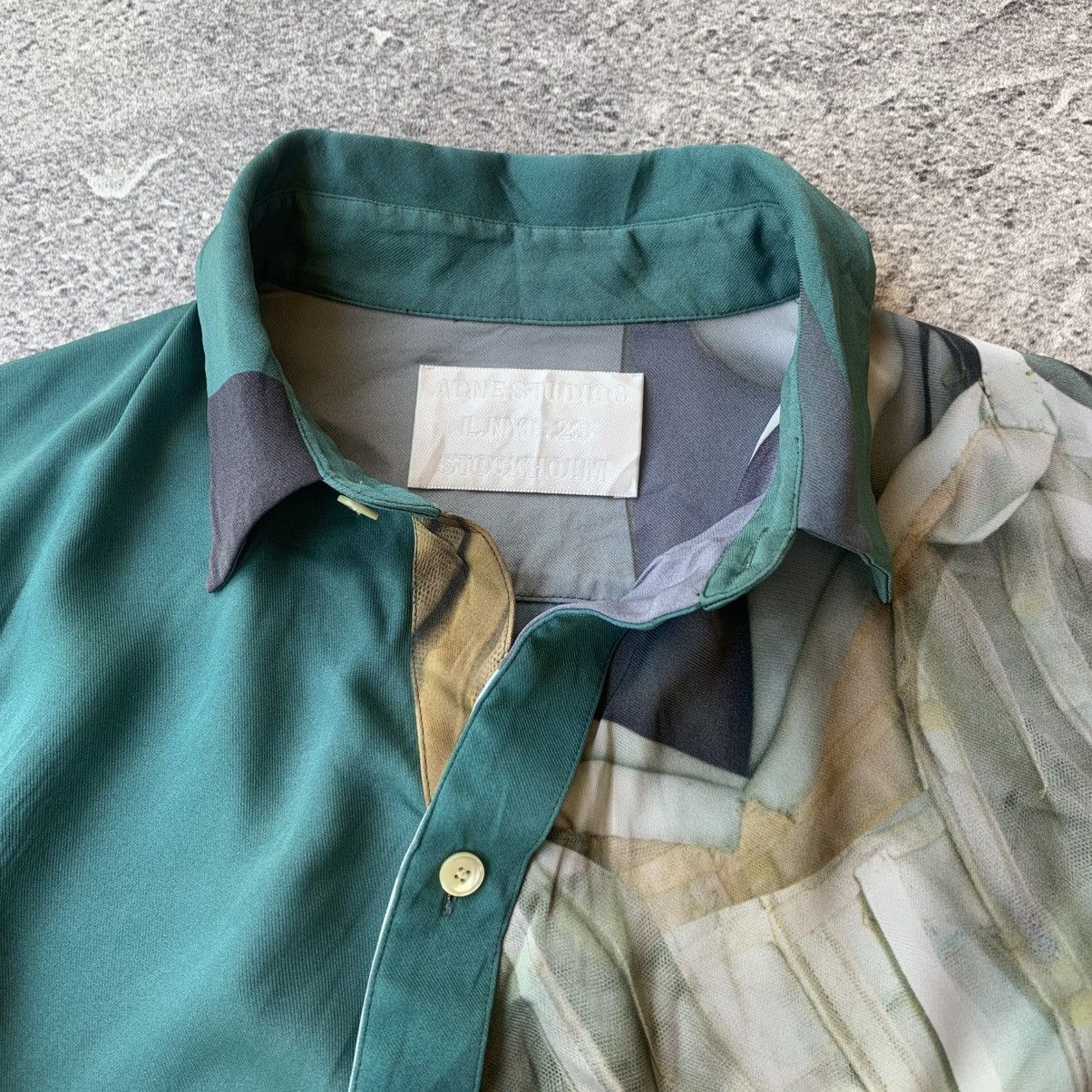 Acne Studios Acne Studios Aw13 Arona PR Bamboo Shirt Size M / US 6-8 / IT 42-44 - 8 Thumbnail