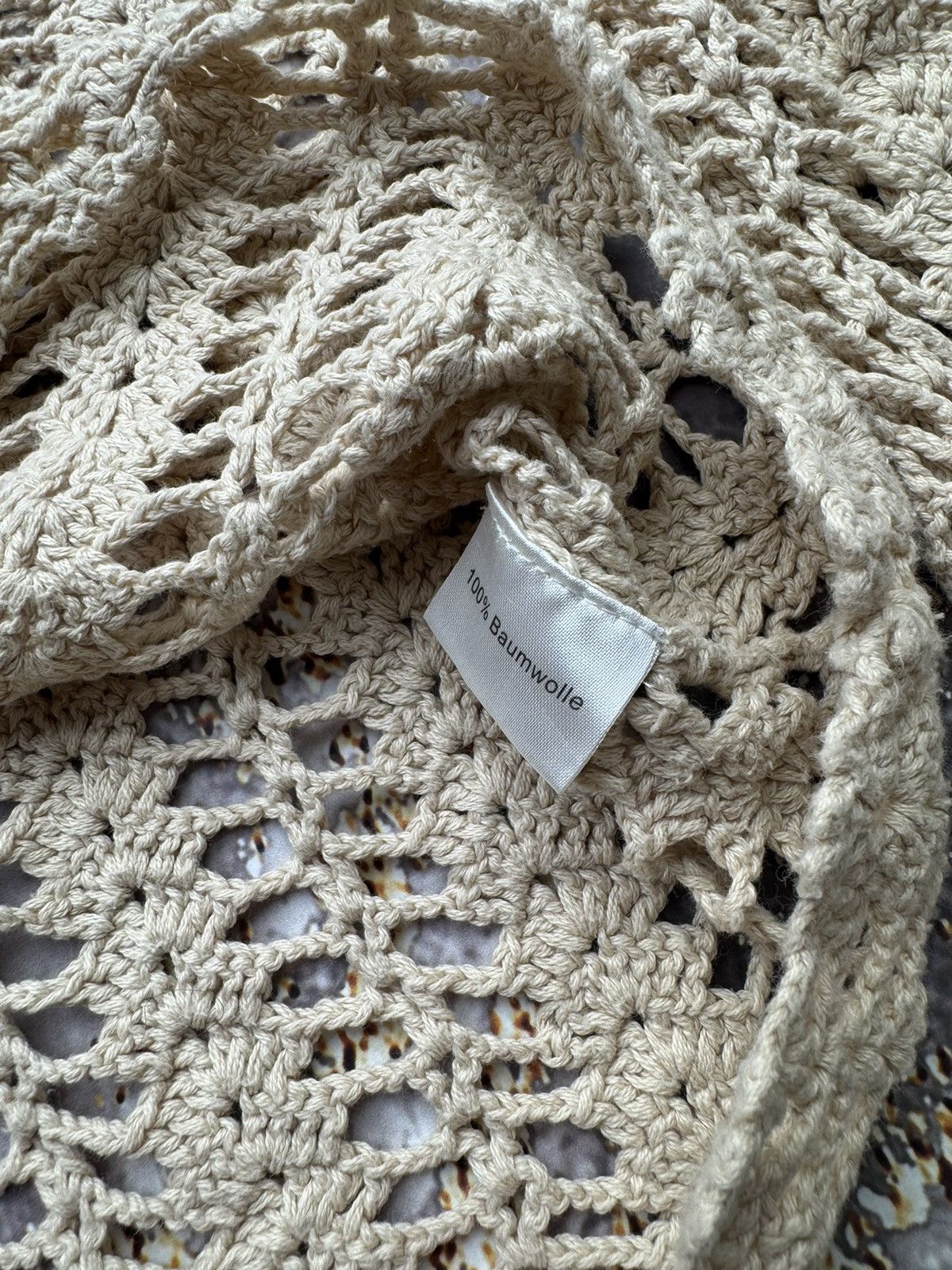 Vintage Vintage Mesh Knit Long Sleeve Size M / US 6-8 / IT 42-44 - 4 Thumbnail
