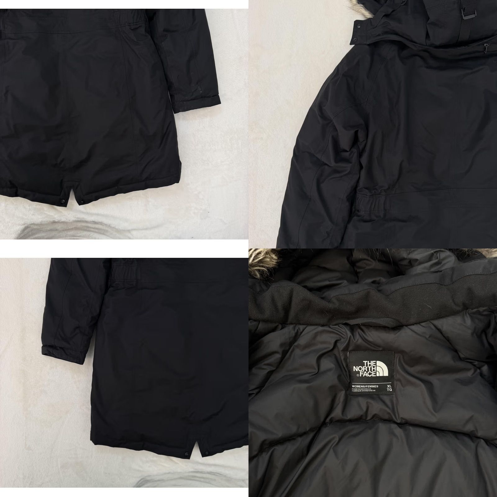 The North Face The North Face Coat Womens XL Black Insulated Hooded Full Zip Fur Trim Long Jacket Size XL / US 12-14 / IT 48-50 - 9 Thumbnail