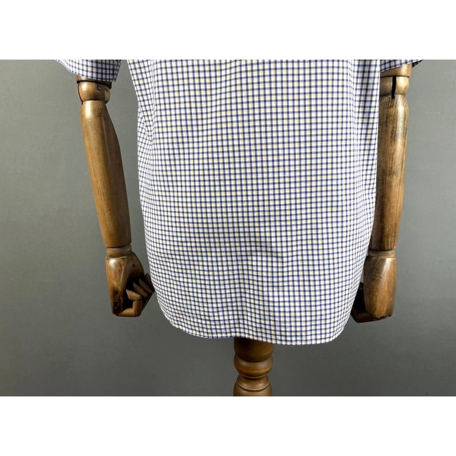 Paul & Shark Paul & Shark Button-Up Shirt Mens Blue Plaid Short Sleeve Size M Regular Collar-Down Yachting Casual, Business, Formal, Travel Size US M / EU 48-50 / 2 - 7 Thumbnail