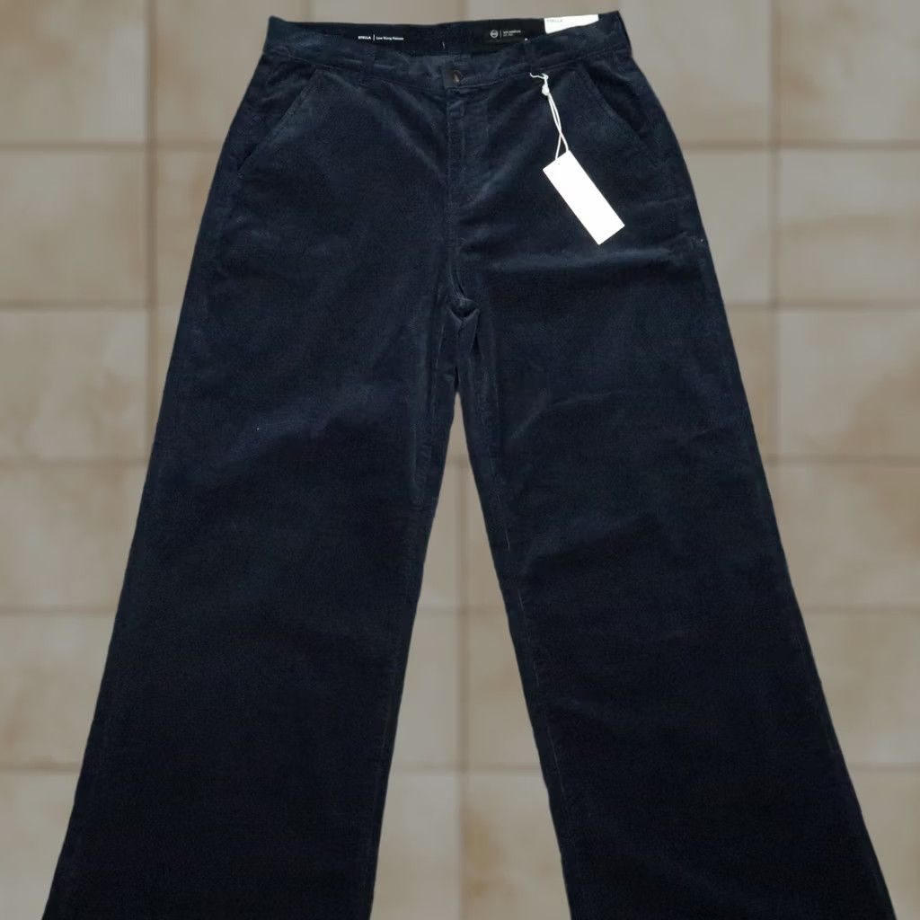 Vintage VINTAGE: No — AG Adriano Goldschmied Pants Women 30 Blue Stella Low Slung Palazzo Wide-Leg NWT Size 30" / US 8 / IT 44 - 1 Thumbnail