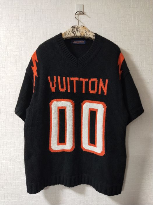 Louis Vuitton Chunky intarsia knitted jersey
