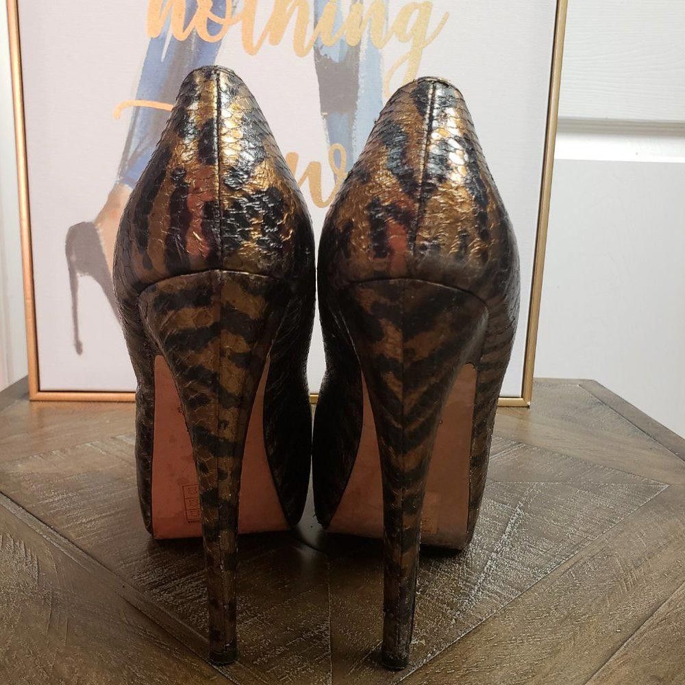 Designer Dolce Vita Platform Pumps Size US 9 / IT 39 - 5 Thumbnail