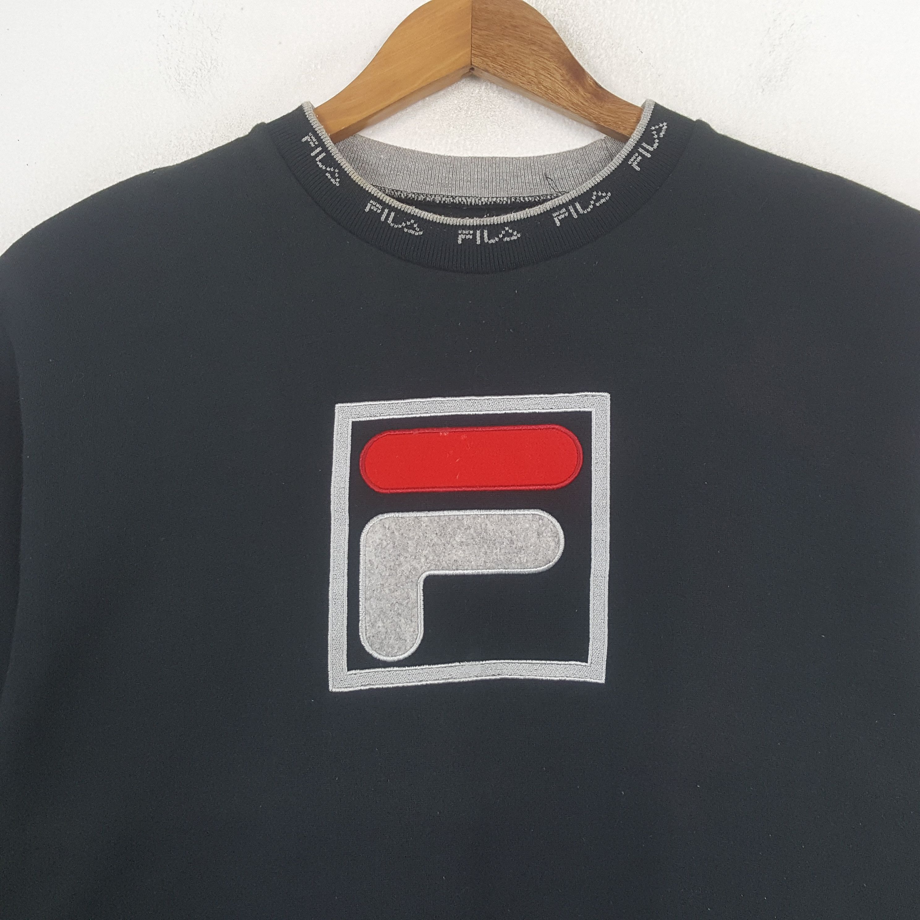 Fila × Vintage Vintage FILA Italian Brand Sportswear Sweatshirt C291N14 Size US M / EU 48-50 / 2 - 2 Thumbnail