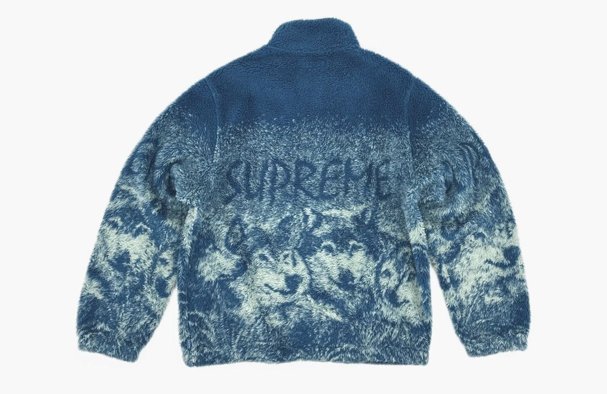 Supreme Supreme wolf fleece jacket black Size US M / EU 48-50 / 2 - 2 Thumbnail