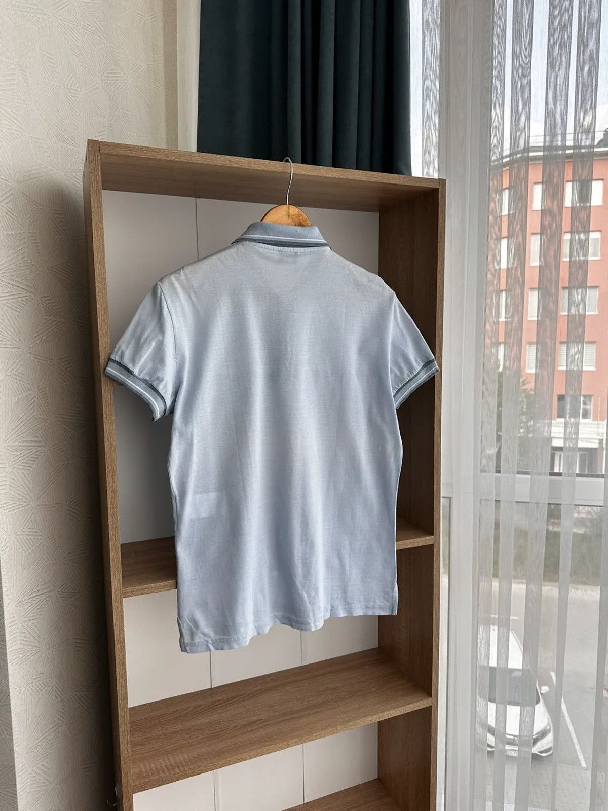 Vintage Dolce & Gabanna Blue Luxury Lightweight Polo Shirt