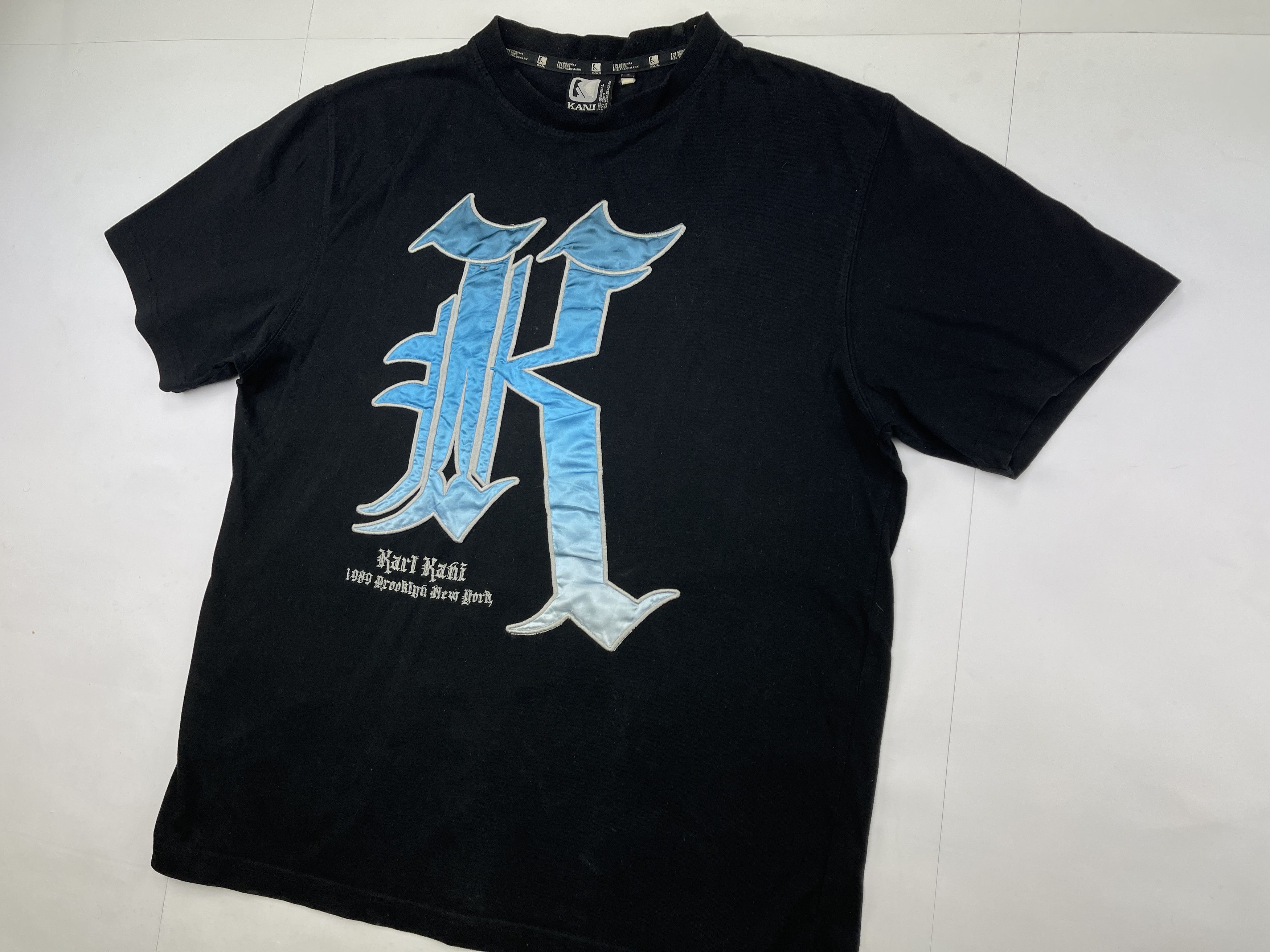 Karl Kani KARL KANI jersey, vintage hip hop t-shirt, 90s hip hop L Size US L / EU 52-54 / 3 - 3 Thumbnail