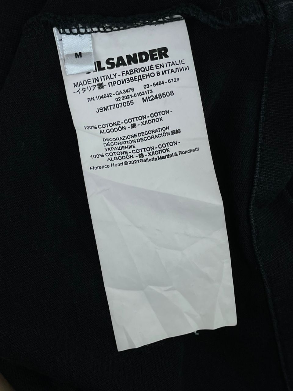 Designer × Jil Sander Jil Sander Crewneck Tee Size US M / EU 48-50 / 2 - 14 Thumbnail