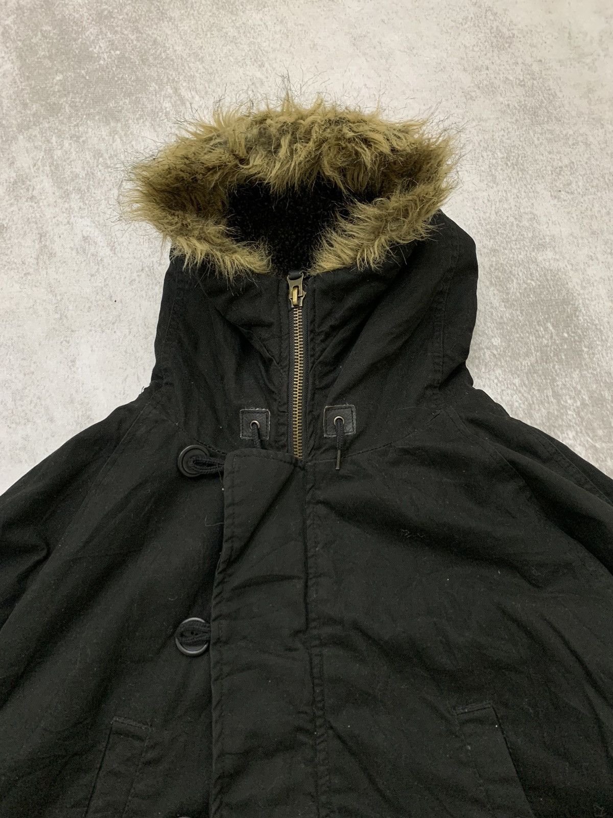 Le Grande Bleu (L.G.B.) 2000s Moussy Japan Fur Racoon y2k Japan Style if6was9 Size US L / EU 52-54 / 3 - 2 Thumbnail