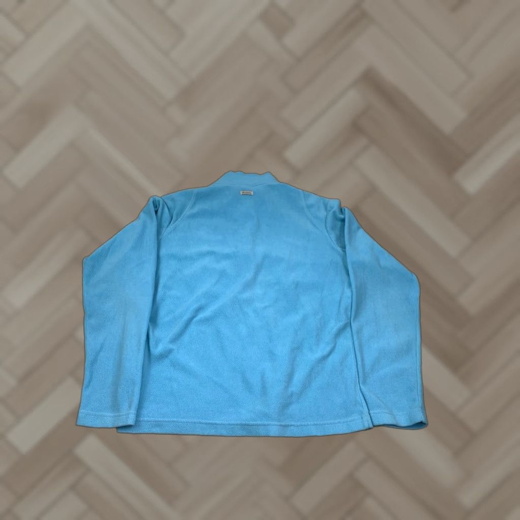 Vintage Columbia Womens Full Zip Fleece Jacket L Blue Outdoor Casual Hiking #4419 Size L / US 10 / IT 46 - 1 Thumbnail