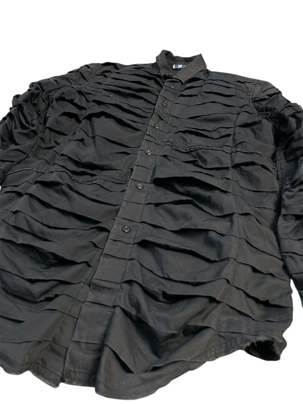 Jean Paul Gaultier Jean Paul Gaultier Archive Ruched Shirt Avant-Garde Size US S / EU 44-46 / 1 - 3 Thumbnail
