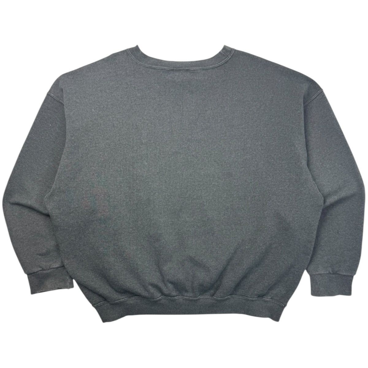 Nike Vintage 90s Nike Pocket Side Swoosh Crewneck Grey/Black Size US XL / EU 56 / 4 - 2 Thumbnail