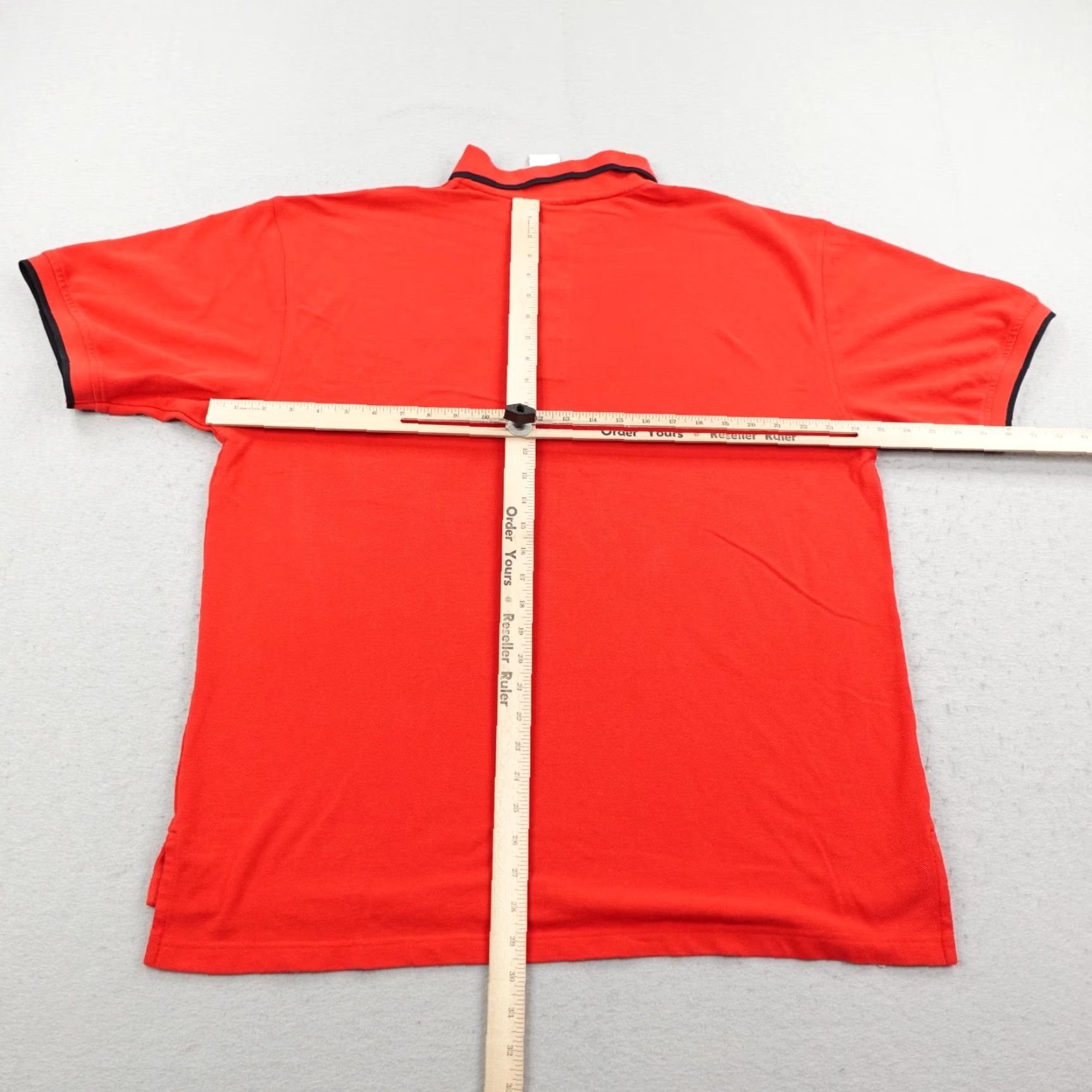 Adidas VINTAGE Adidas Polo Shirt Large Red 90s Golf Tennis Mens Size US L / EU 52-54 / 3 - 4 Thumbnail
