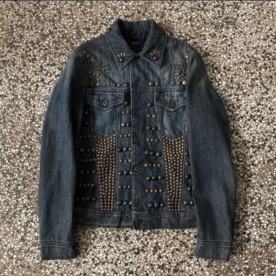 Dolce & Gabbana Dolce and Gabbana studded denim jacket Size US S / EU 44-46 / 1 - 1 Thumbnail
