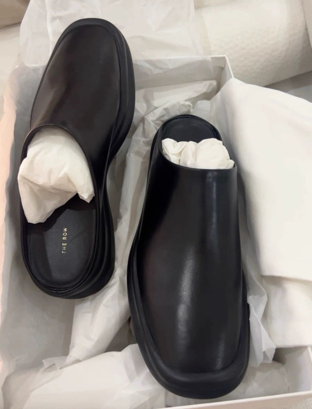 The Row The Row Slippers 39.5 (38-39, sm) new w/ box,dustbag Size US 9 / IT 39 - 3 Thumbnail