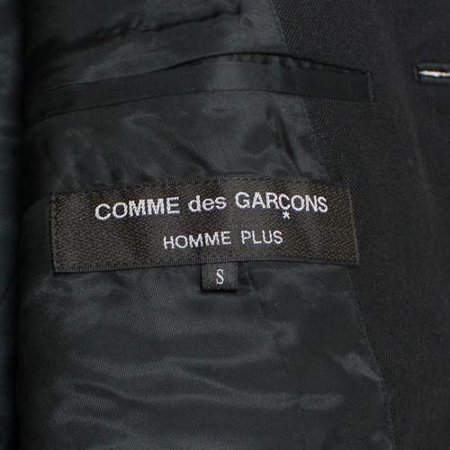 Comme des Garcons Homme Plus Jacket Faux Fur Hem Wool Size US S / EU 44-46 / 1 - 4 Thumbnail