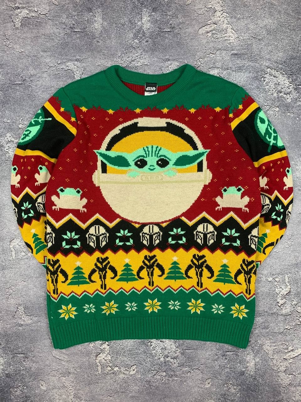 Star Wars Star Wars The Mandalorian Baby Yoda Ugly Christmas Sweater Size US M / EU 48-50 / 2 - 1 Thumbnail