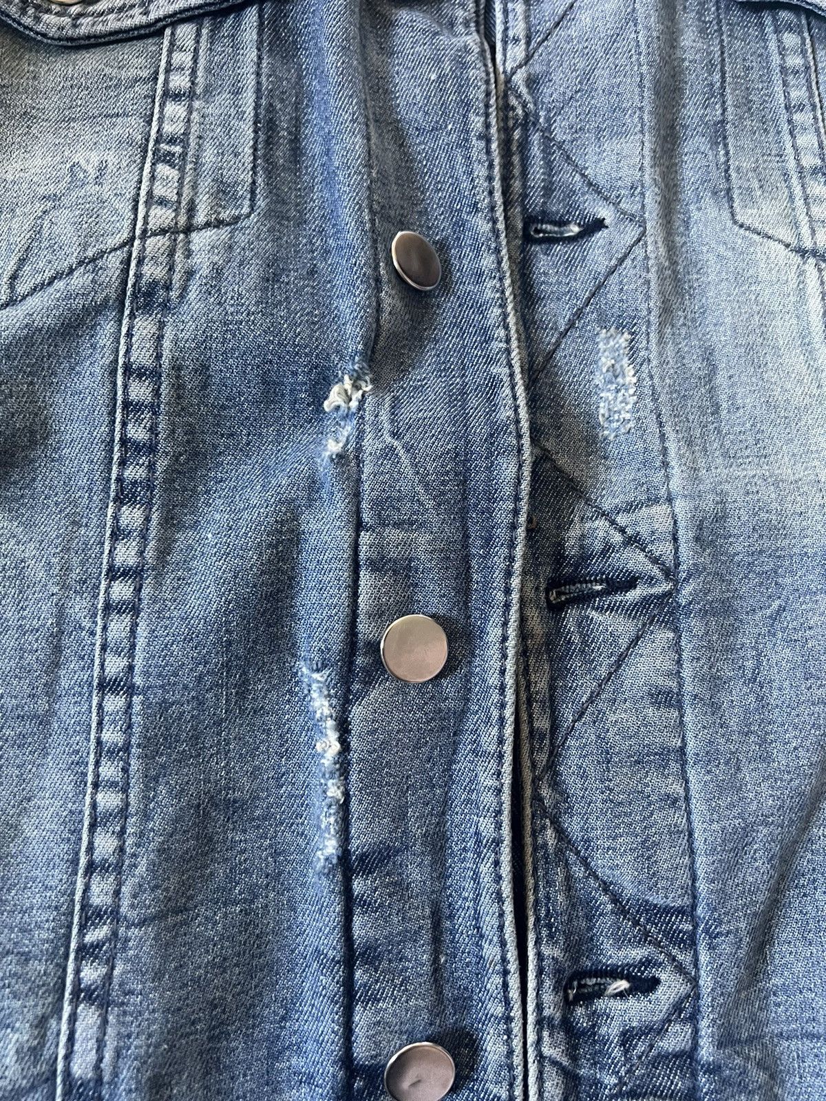 Guess All Or Nothing Rex Denim Jean Jacket Size US M / EU 48-50 / 2 - 9 Thumbnail