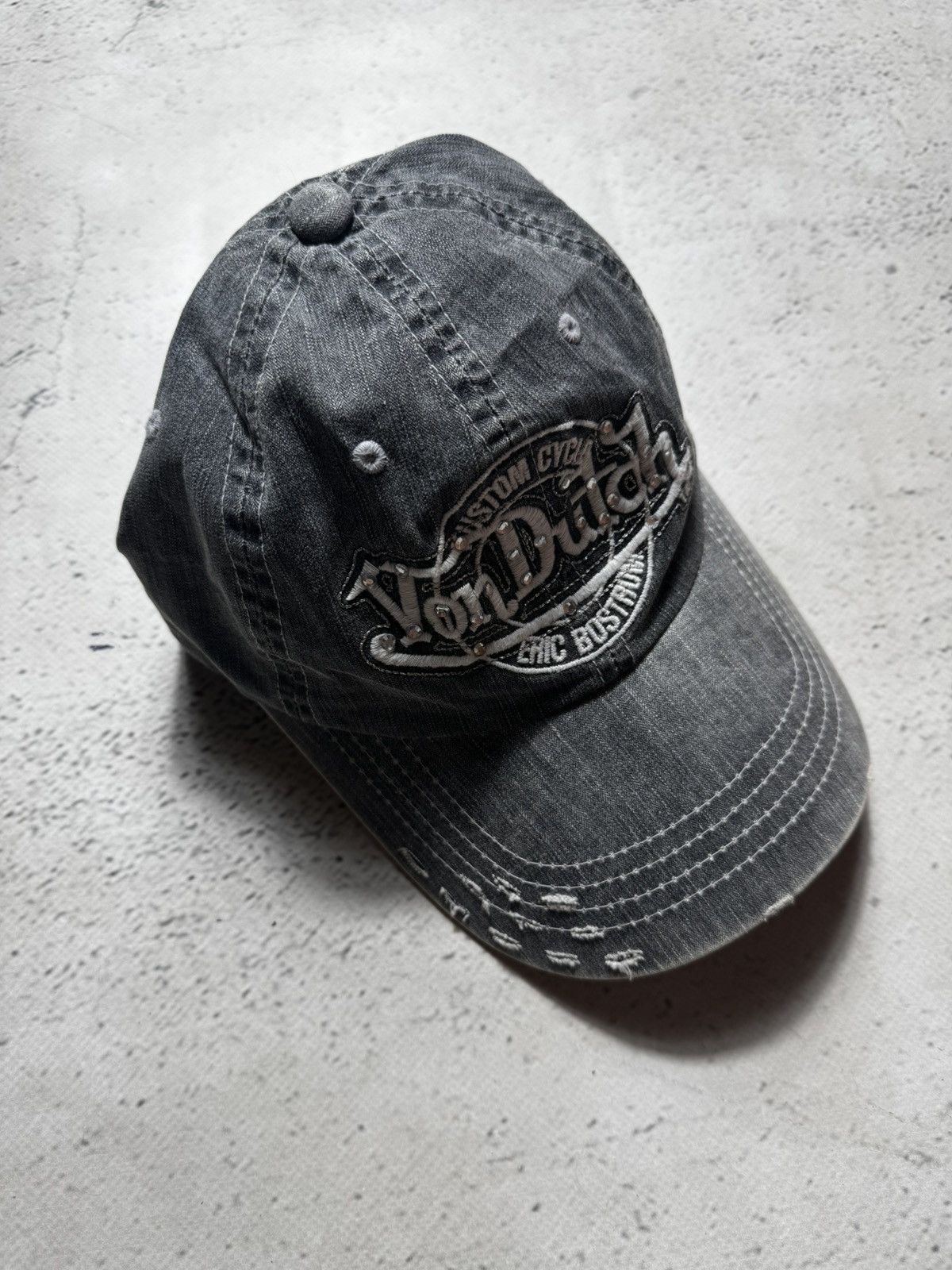 Von Dutch vintage destroyed cap von dutch eric bostron limited edition Size ONE SIZE - 6 Thumbnail