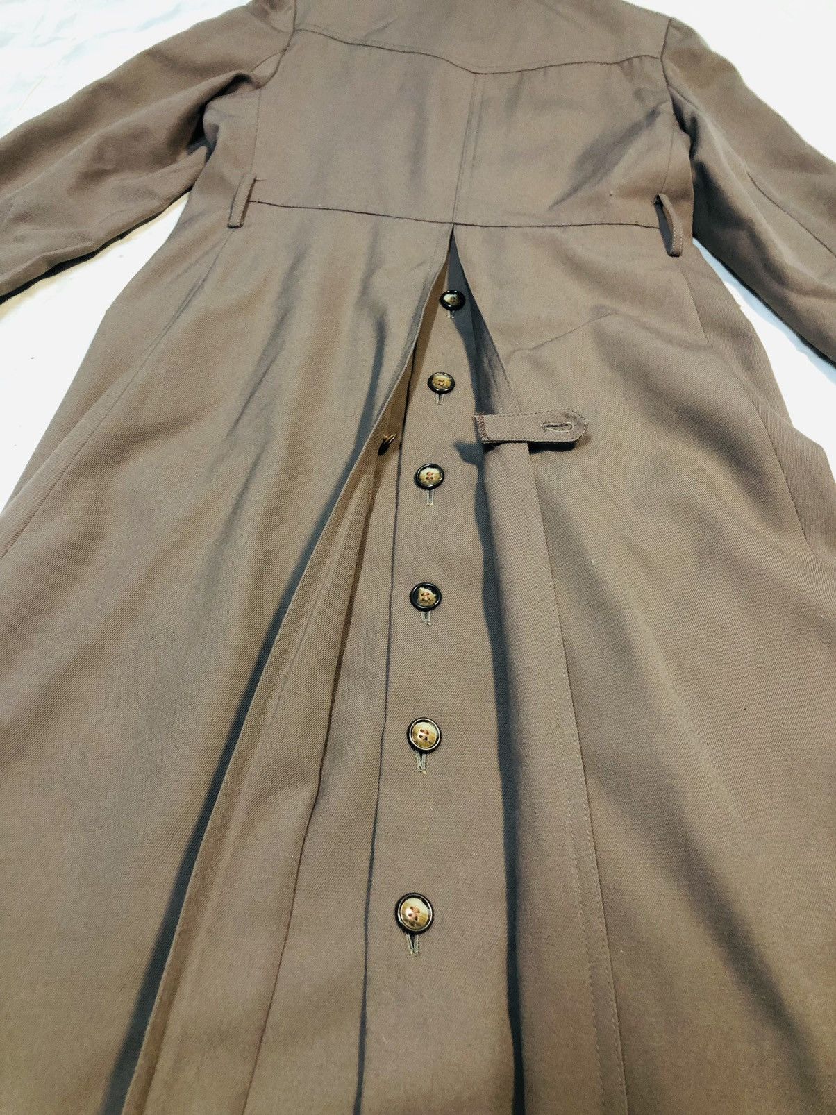 Japanese Brand Double Brested Long Jacket (18) Size ONE SIZE - 13 Thumbnail