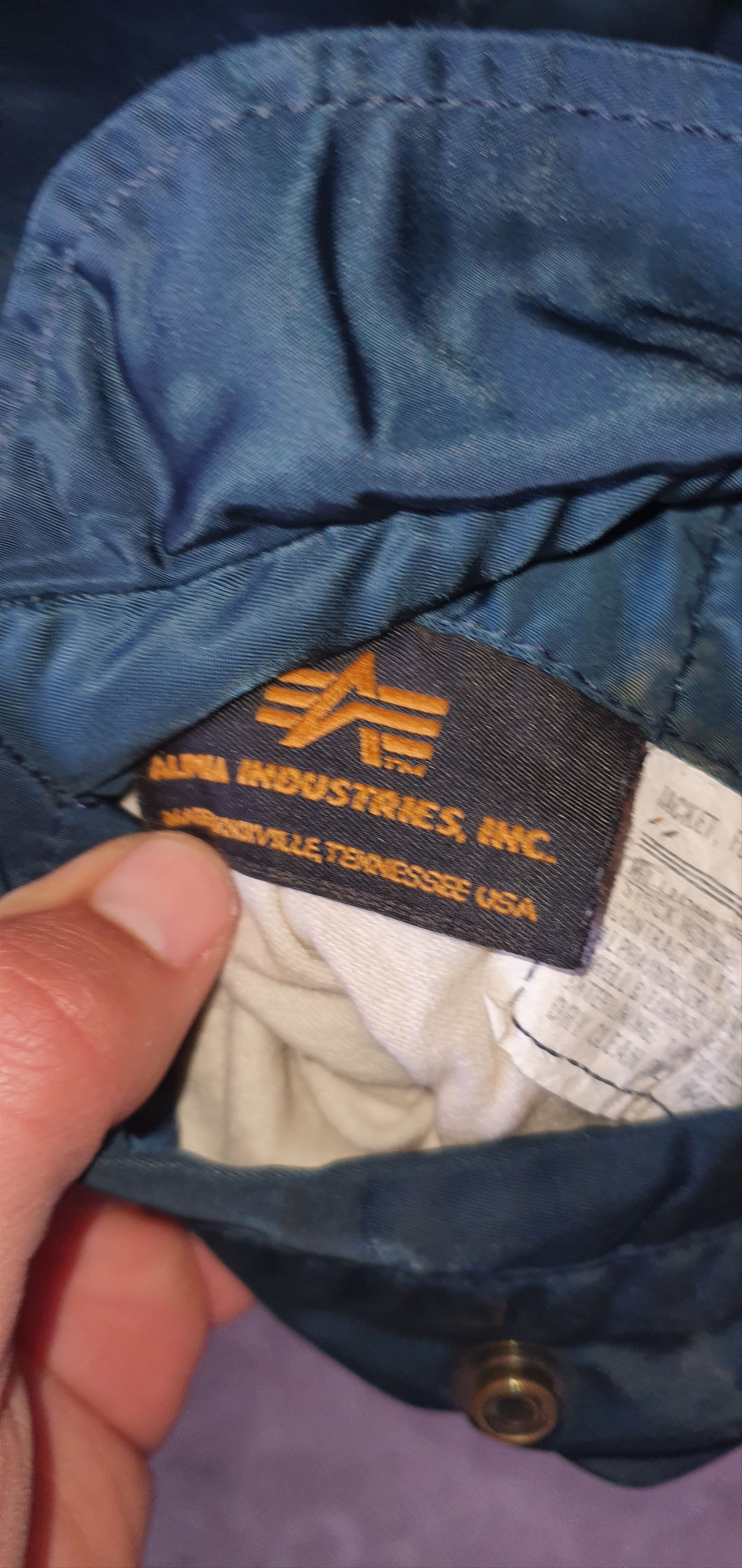 Other Vintage Alpha Industries MA-1 Flyers Bomber USA 70s 80s Size US M / EU 48-50 / 2 - 3 Thumbnail