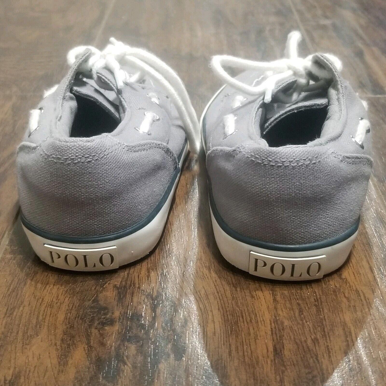 Polo Ralph Lauren Ralph Lauren Polo Canvas Shoes Boys Size 3 Gray Huainan Size US 5 / EU 37 - 4 Thumbnail