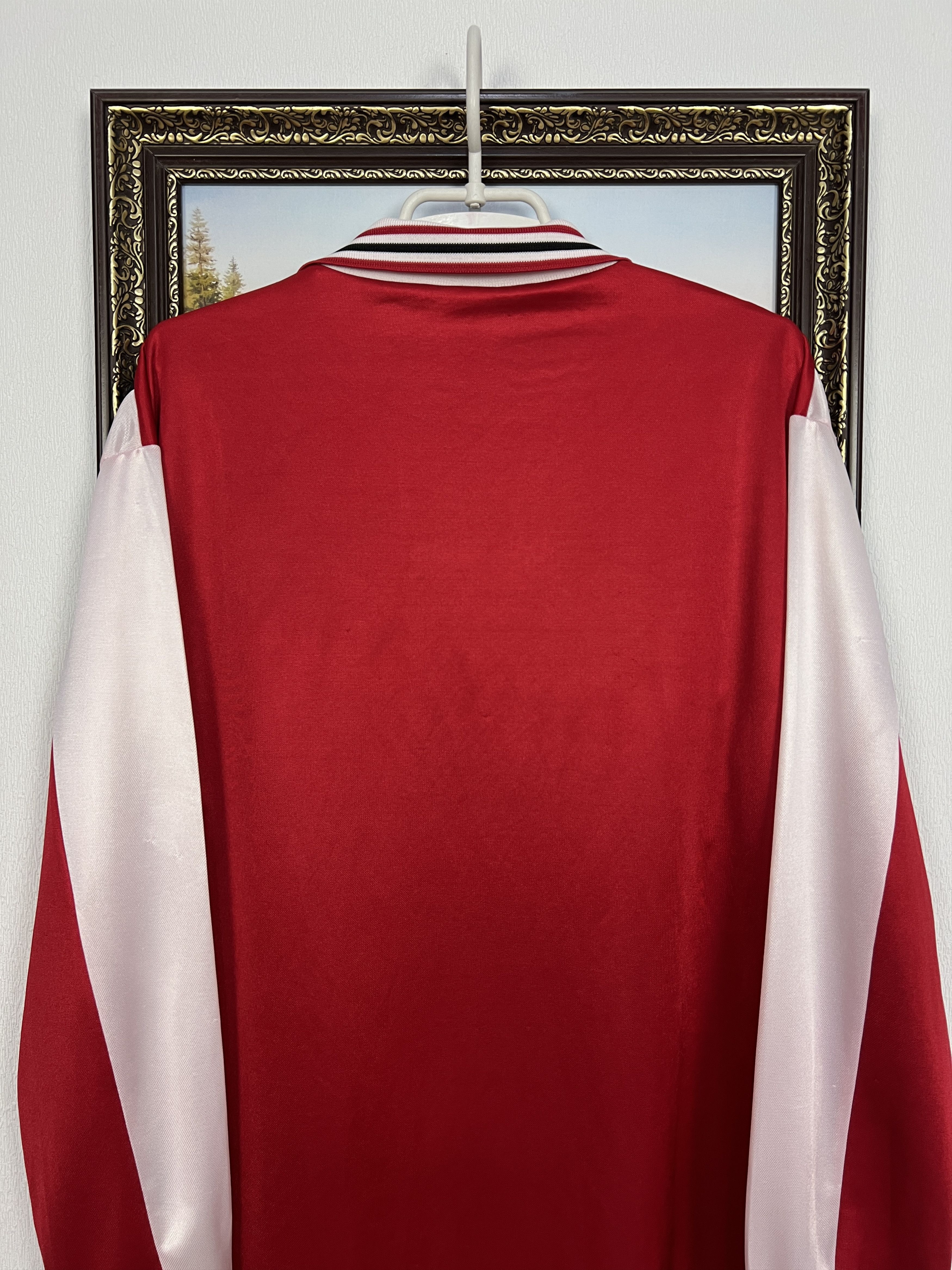 Adidas Vintage 90's Adidas Football Template Shirt Long Sleeve Size US L / EU 52-54 / 3 - 10 Thumbnail