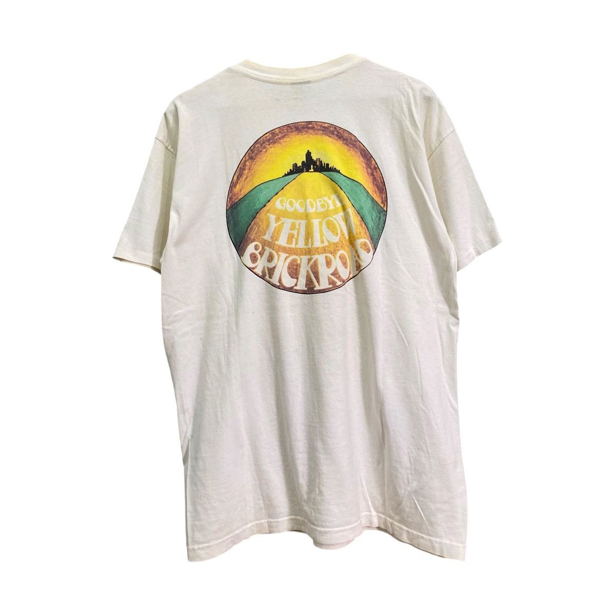Band Tees Vintage 90s Elton John Goodbye Yellow Brick Road Tour Tee Size US L / EU 52-54 / 3 - 2 Thumbnail