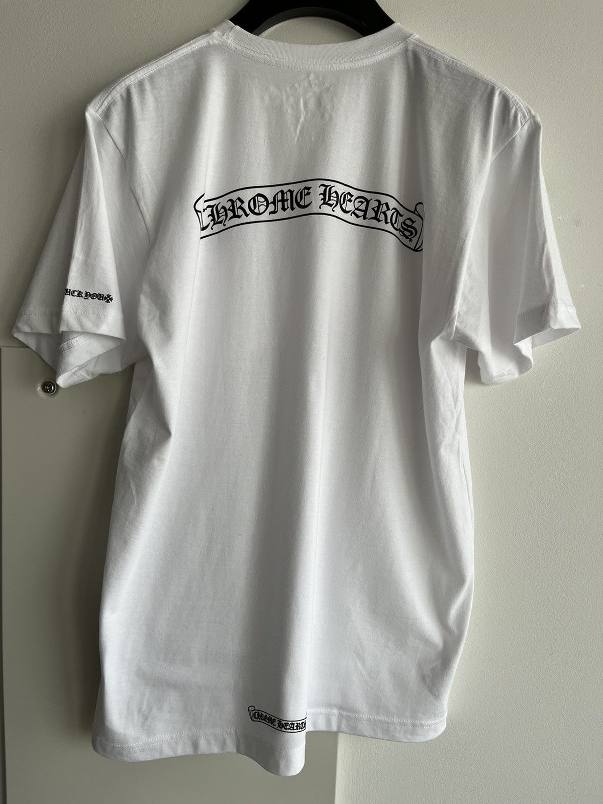 Chrome Hearts Brand New Chrome Hearts Logo Classic Tee Size US L / EU 52-54 / 3 - 23 Thumbnail
