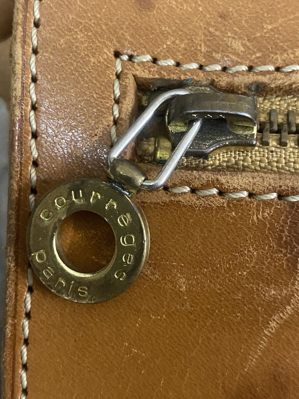 Andre Courreges × Courreges Vintage Mini Box Courreges Crossbody Sling Bag Size ONE SIZE - 10 Thumbnail