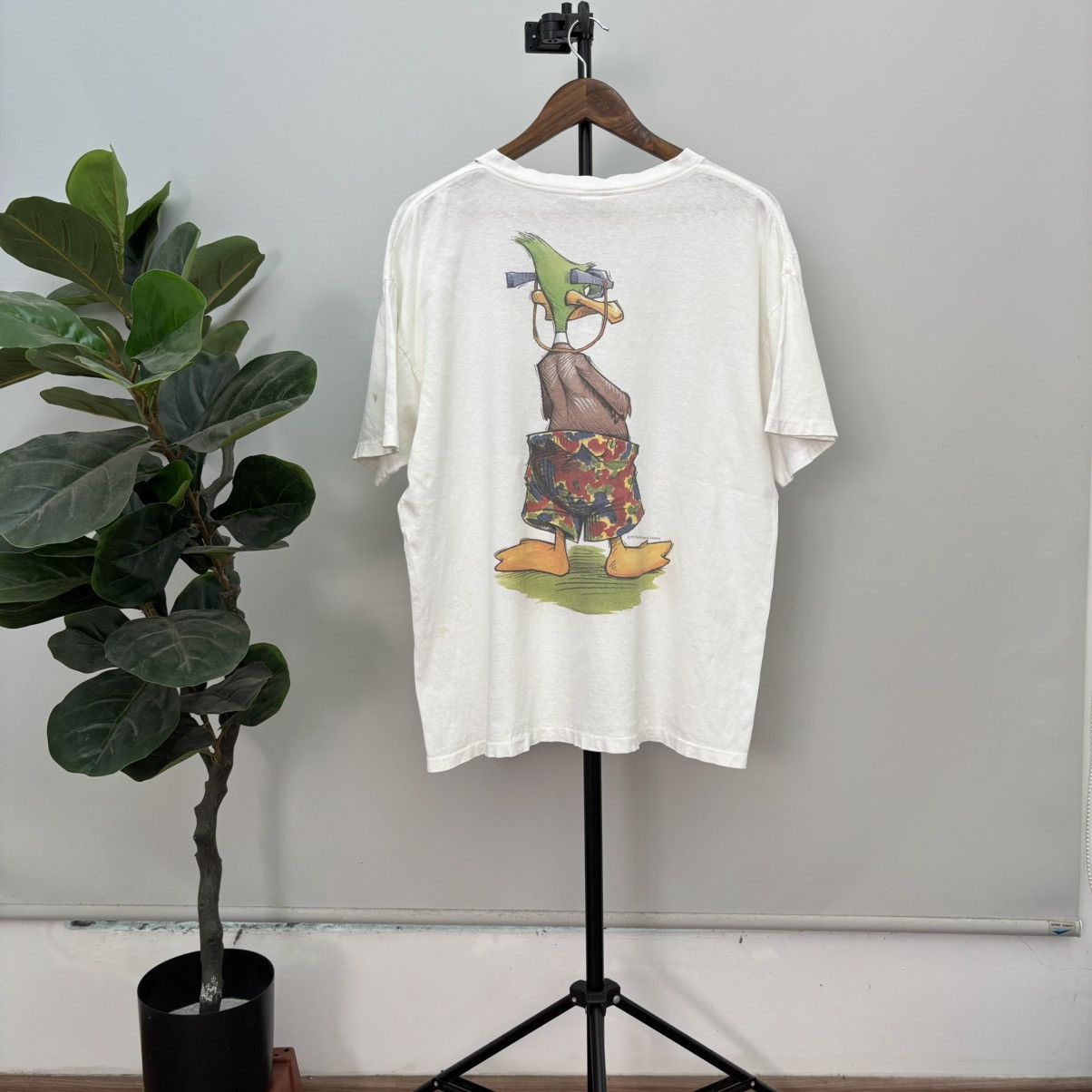 Vintage 90’s Duck Head Apparel Shirt White Single Stitch Tee Size M Size US M / EU 48-50 / 2 - 3 Thumbnail