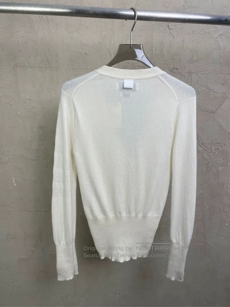 Thom Browne Thom Browne White sweater Size XS / US 0-2 / IT 36-38 - 2 Thumbnail