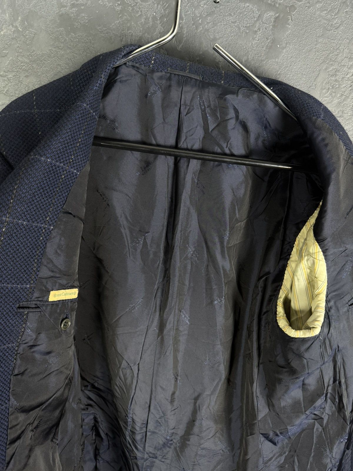 Kiton Kiton Napoli Trois Pommes Blazer 100% Cashmere Blazer Jacket Size 52R - 18 Thumbnail