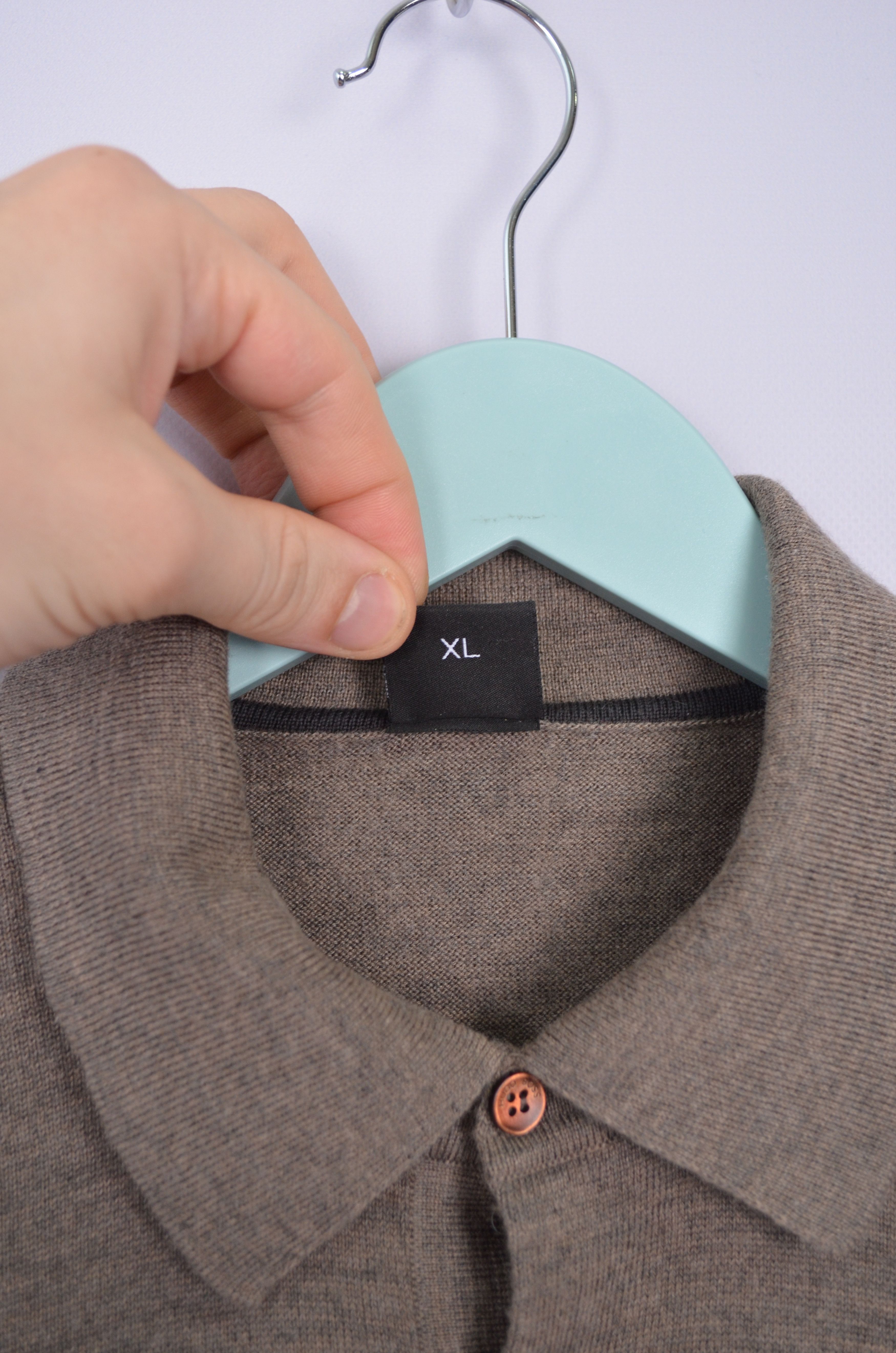 Designer × Hugo Boss Hugo Boss Brown Wool Knit Polo Neck Sweater Jumper Size L Size US L / EU 52-54 / 3 - 5 Thumbnail