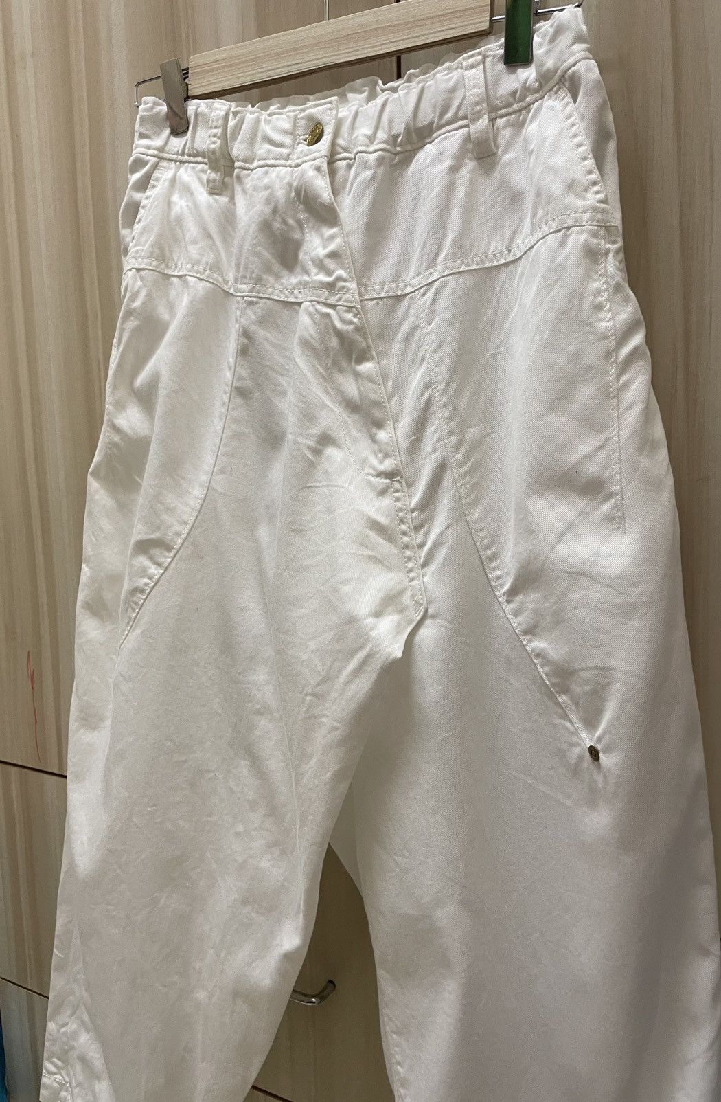 mercibeaucoup Mercibeaucoup Balloon Sarouel Ankle Pants Size 28" / US 6 / IT 42 - 2 Thumbnail