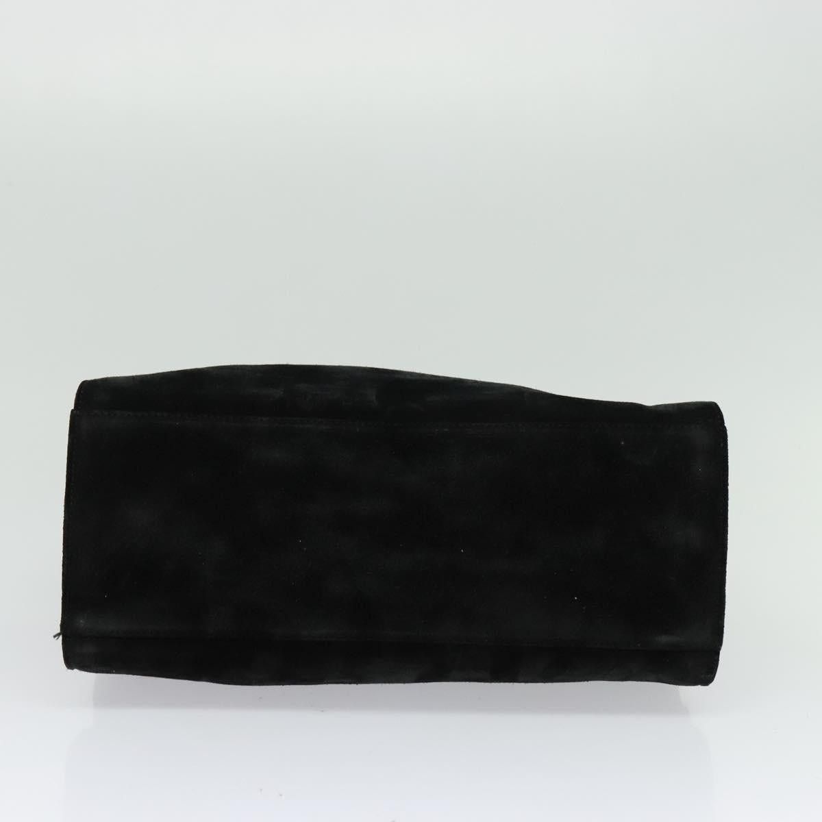 Gucci GUCCI Hand Bag Suede Black Silver 002 002 Size ONE SIZE - 9 Thumbnail